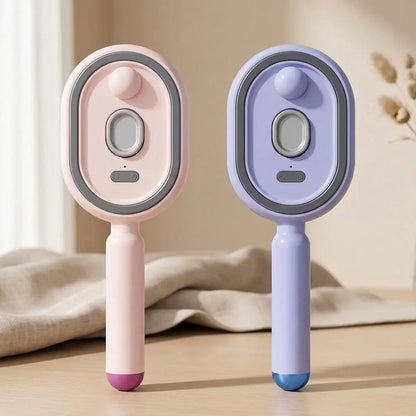 【Fathersdaygift】Multi-Function Hair Mist Spray Comb - Portable Detangling Brush with Fine Mist Nozzle, Refillable with Water, Leave-In Conditioner or Essential Oil, Suitable for All Hair Types